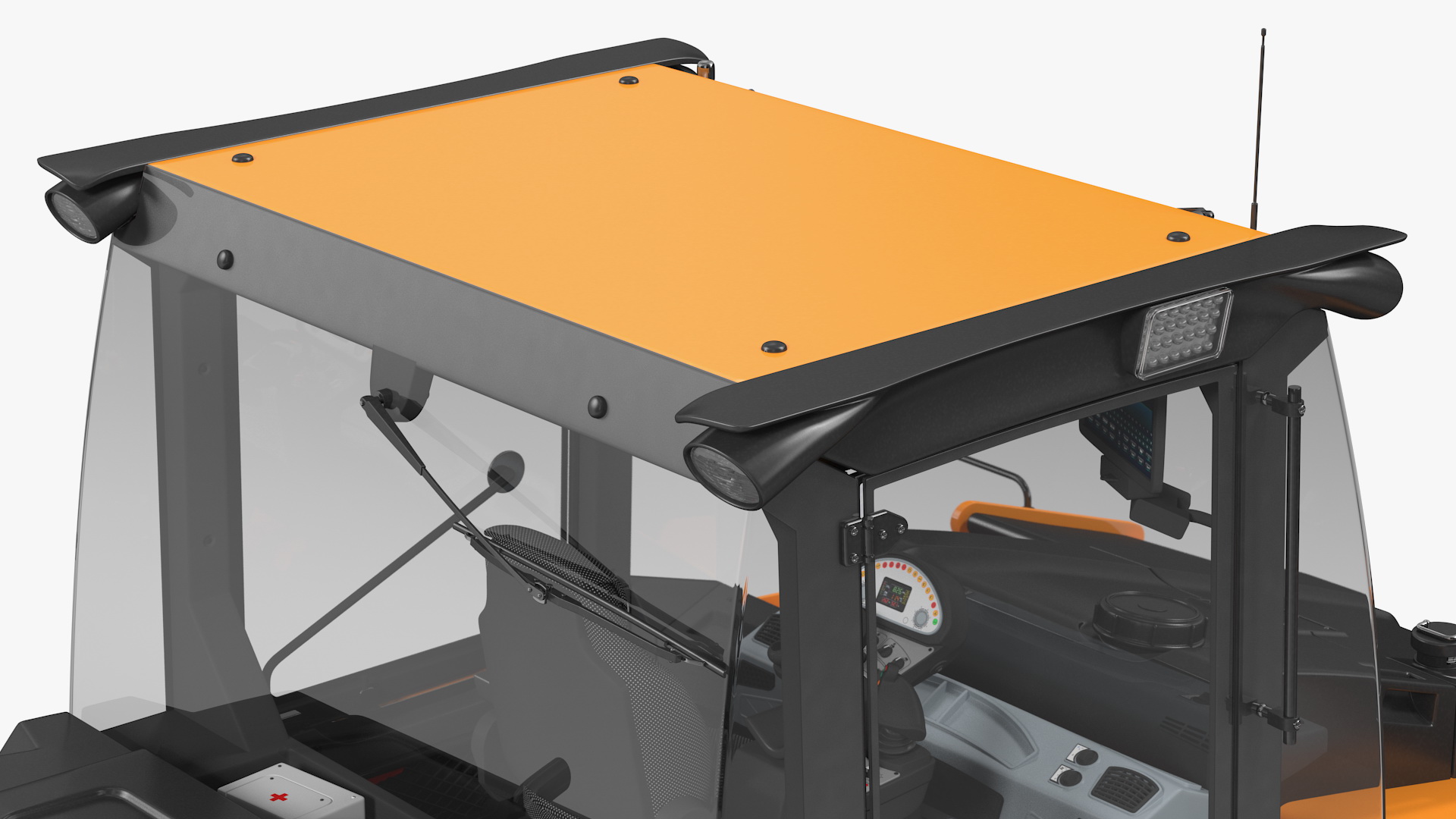 Pneumatic Tyred Road Roller Compactor 3D