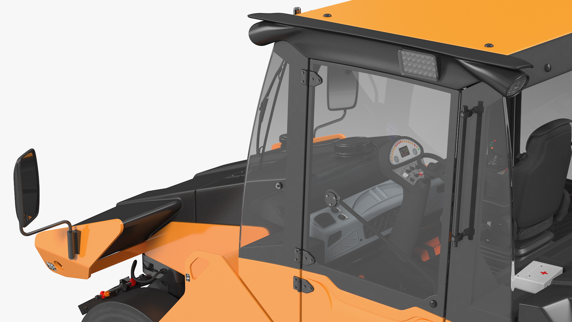Pneumatic Tyred Road Roller Compactor 3D