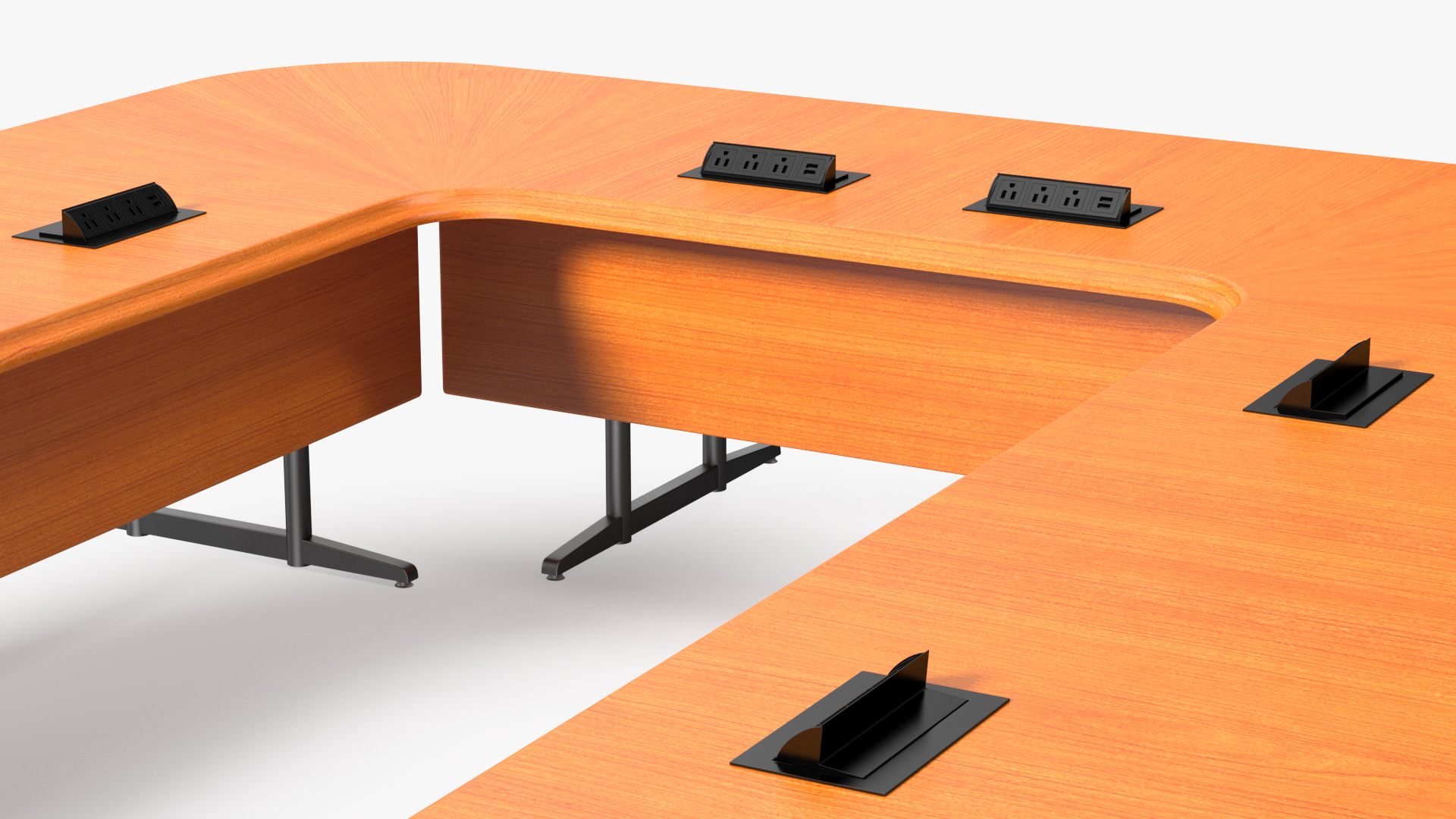 3D Modern U Shape Conference Table