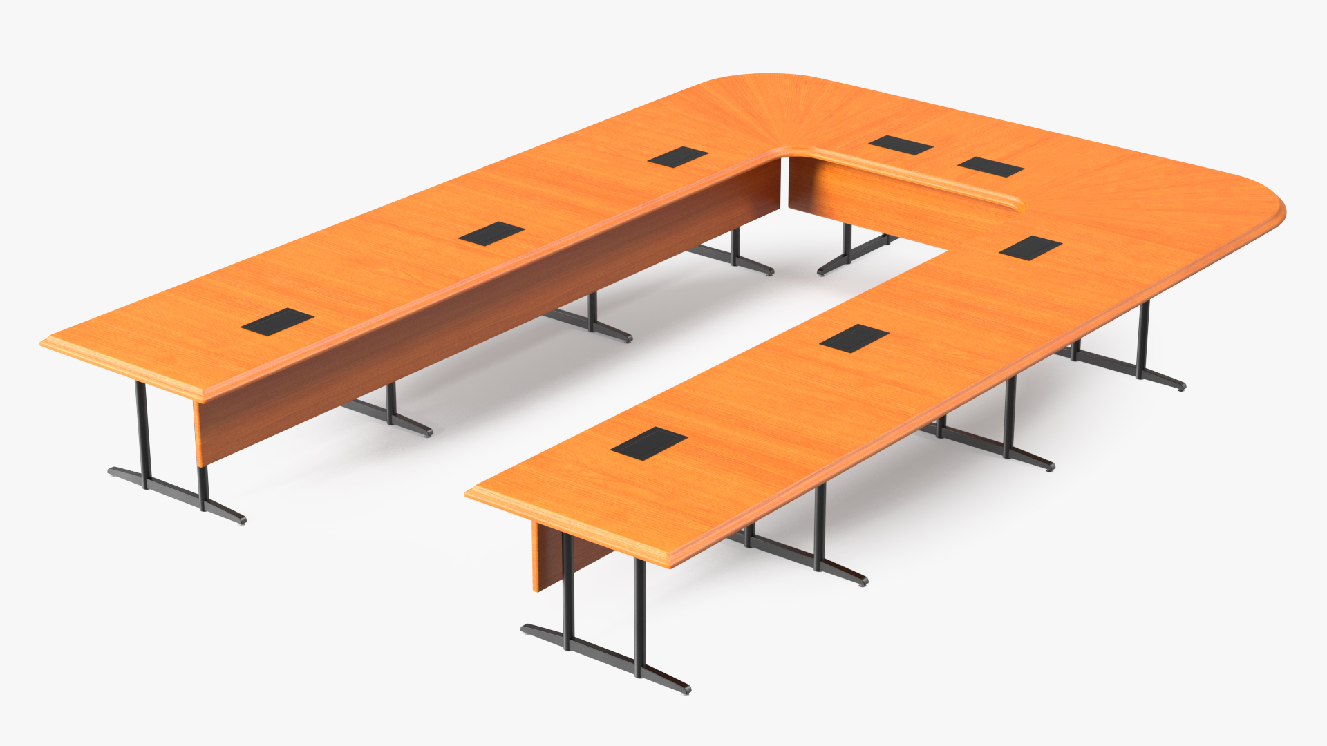 3D Modern U Shape Conference Table