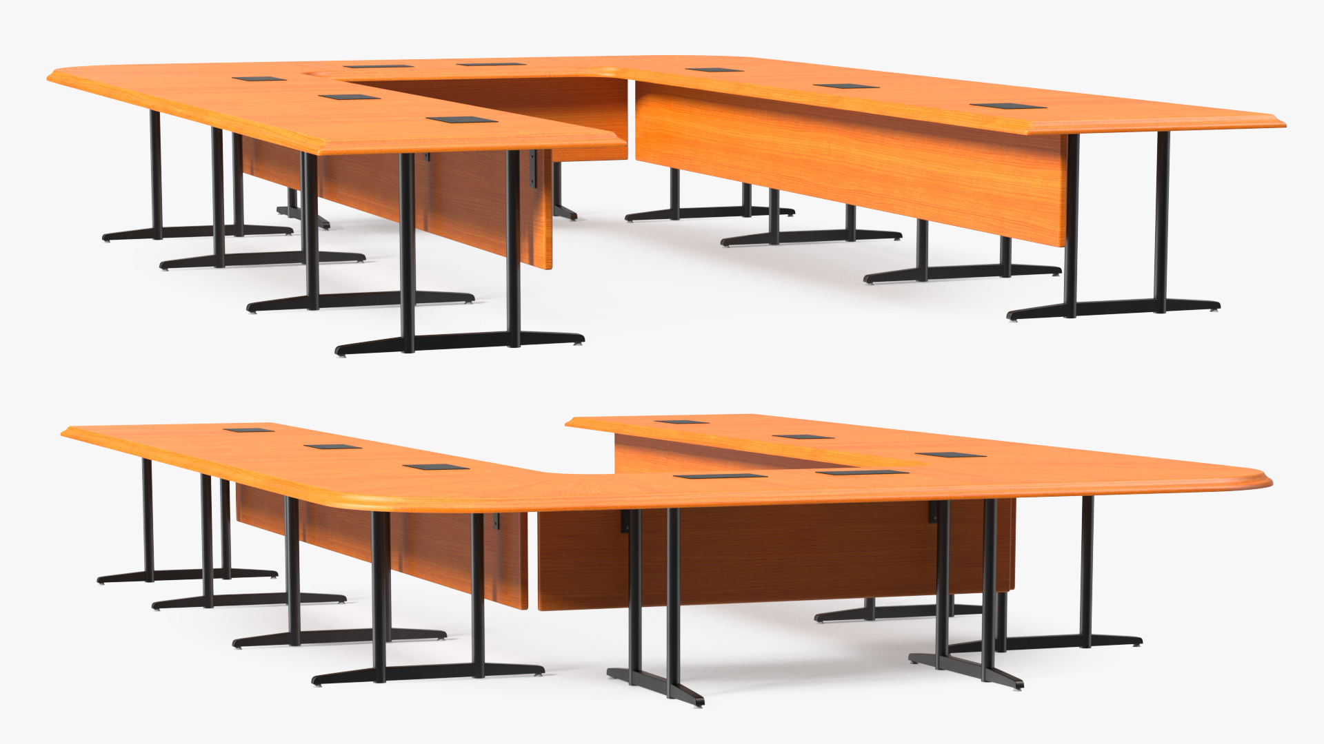3D Modern U Shape Conference Table