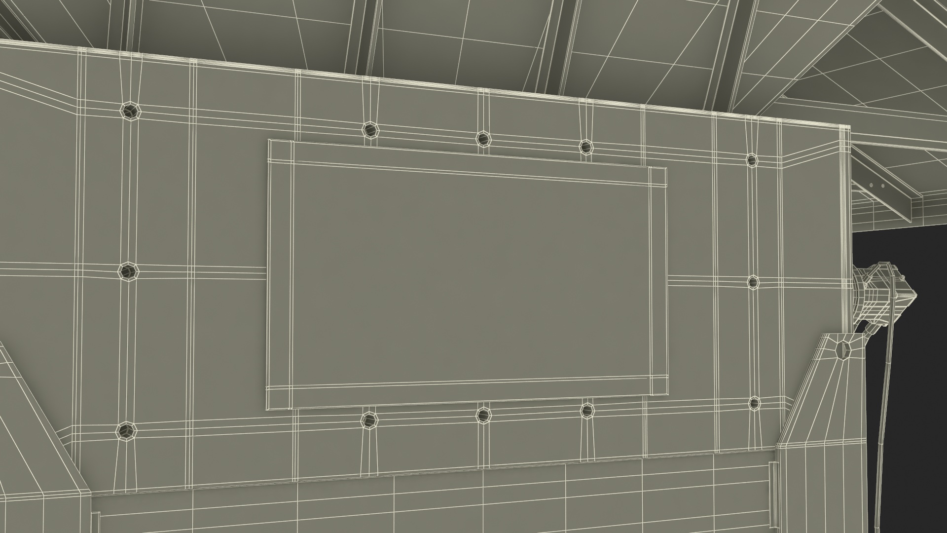 3D Working Industrial Metal Shredder model