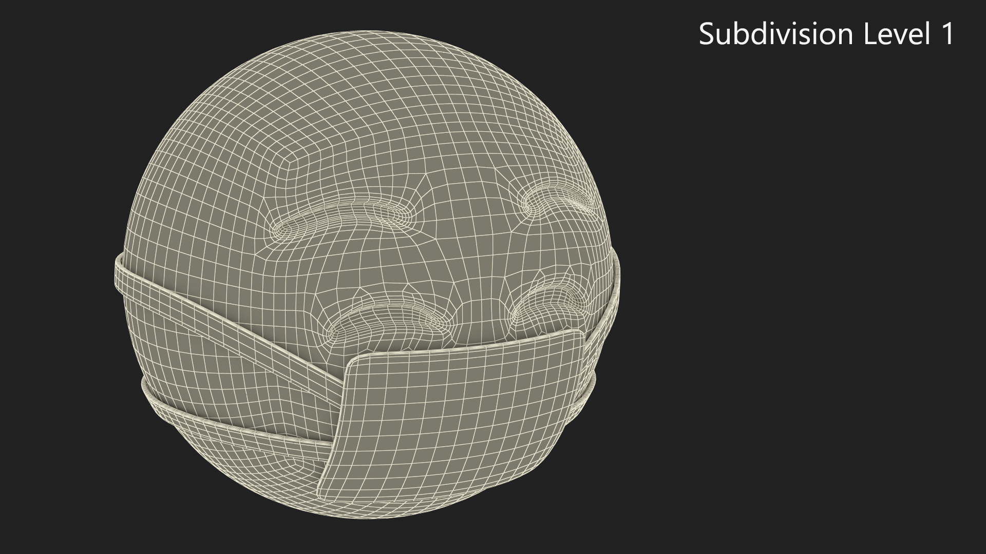 3D Emoji Face with Medical Mask model
