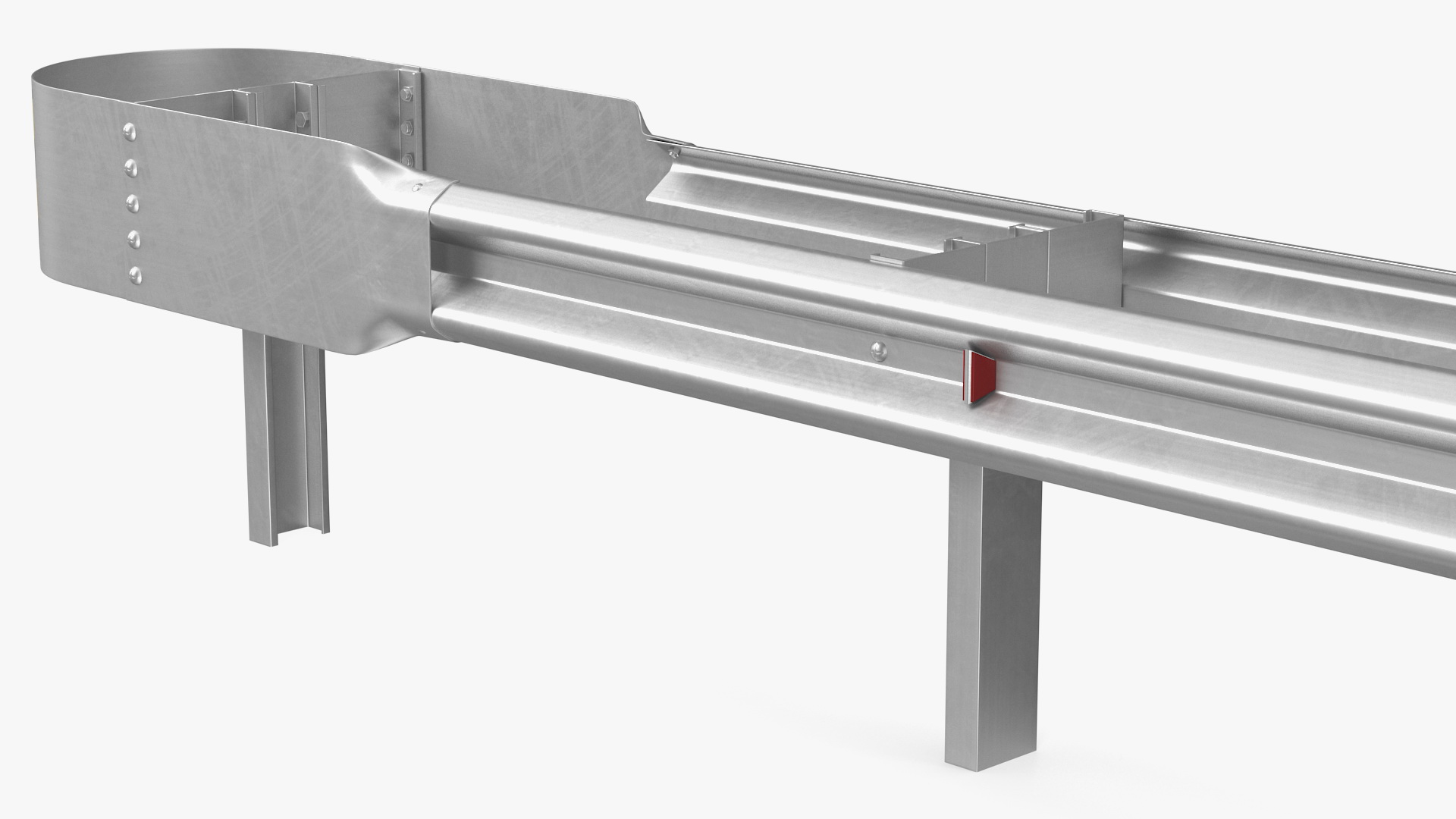 Safety Galvanized Steel Block Connector 3D model