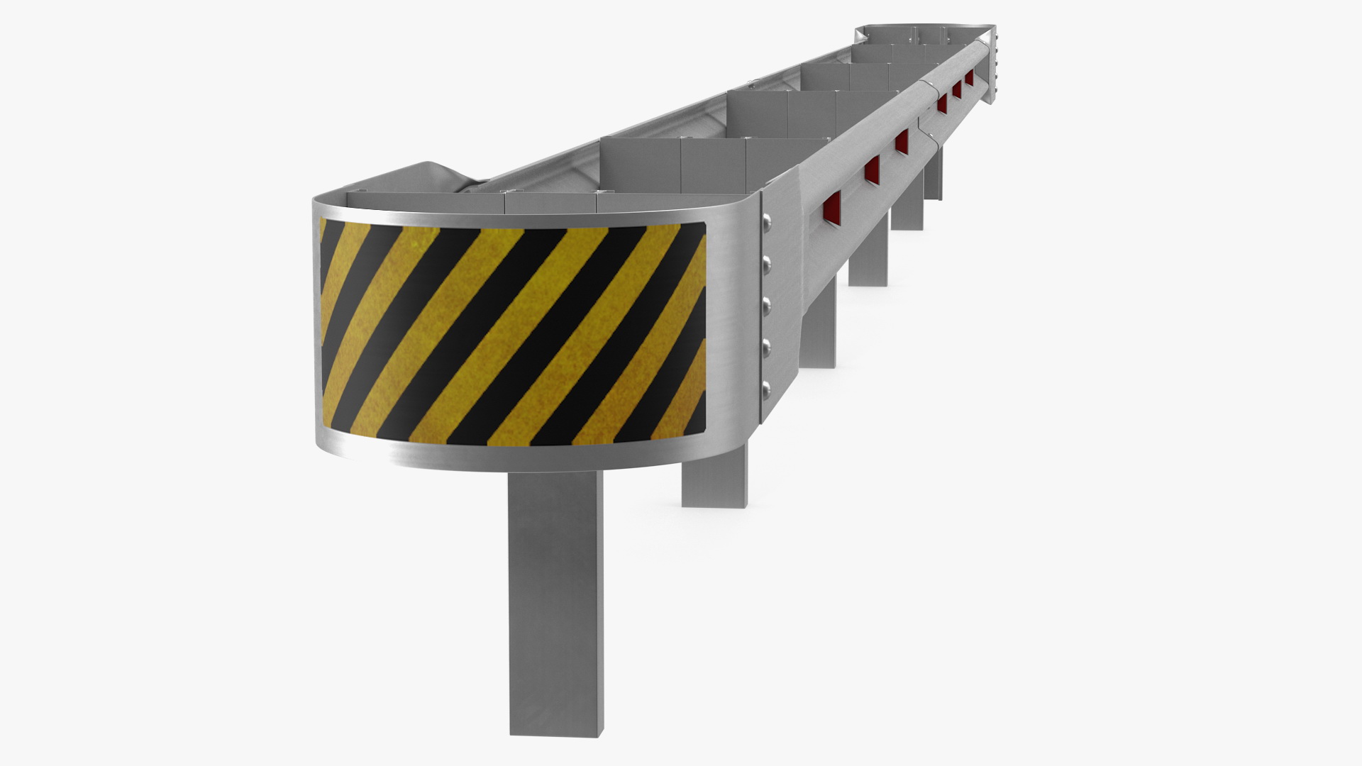 Safety Galvanized Steel Block Connector 3D model