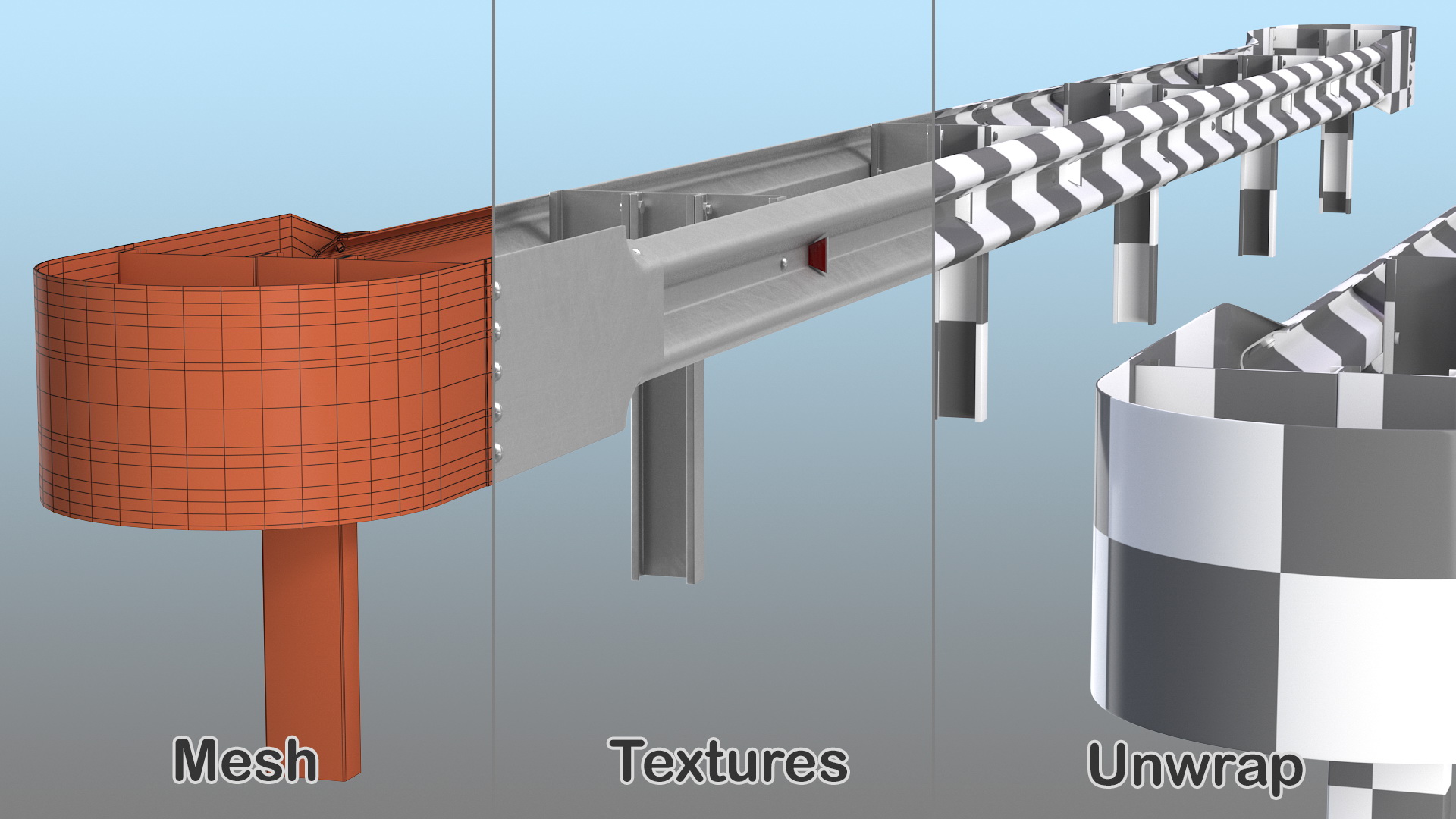 Safety Galvanized Steel Block Connector 3D model