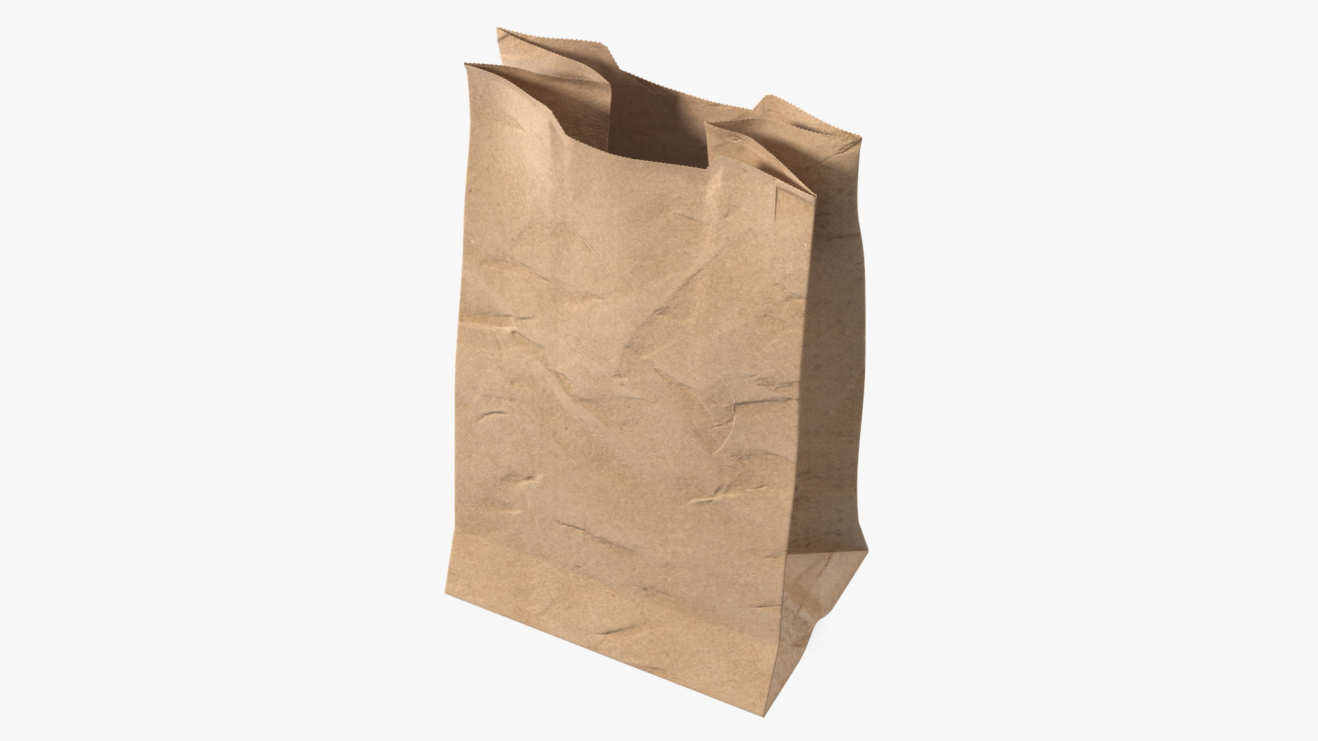 Paper Grocery Bag 3D