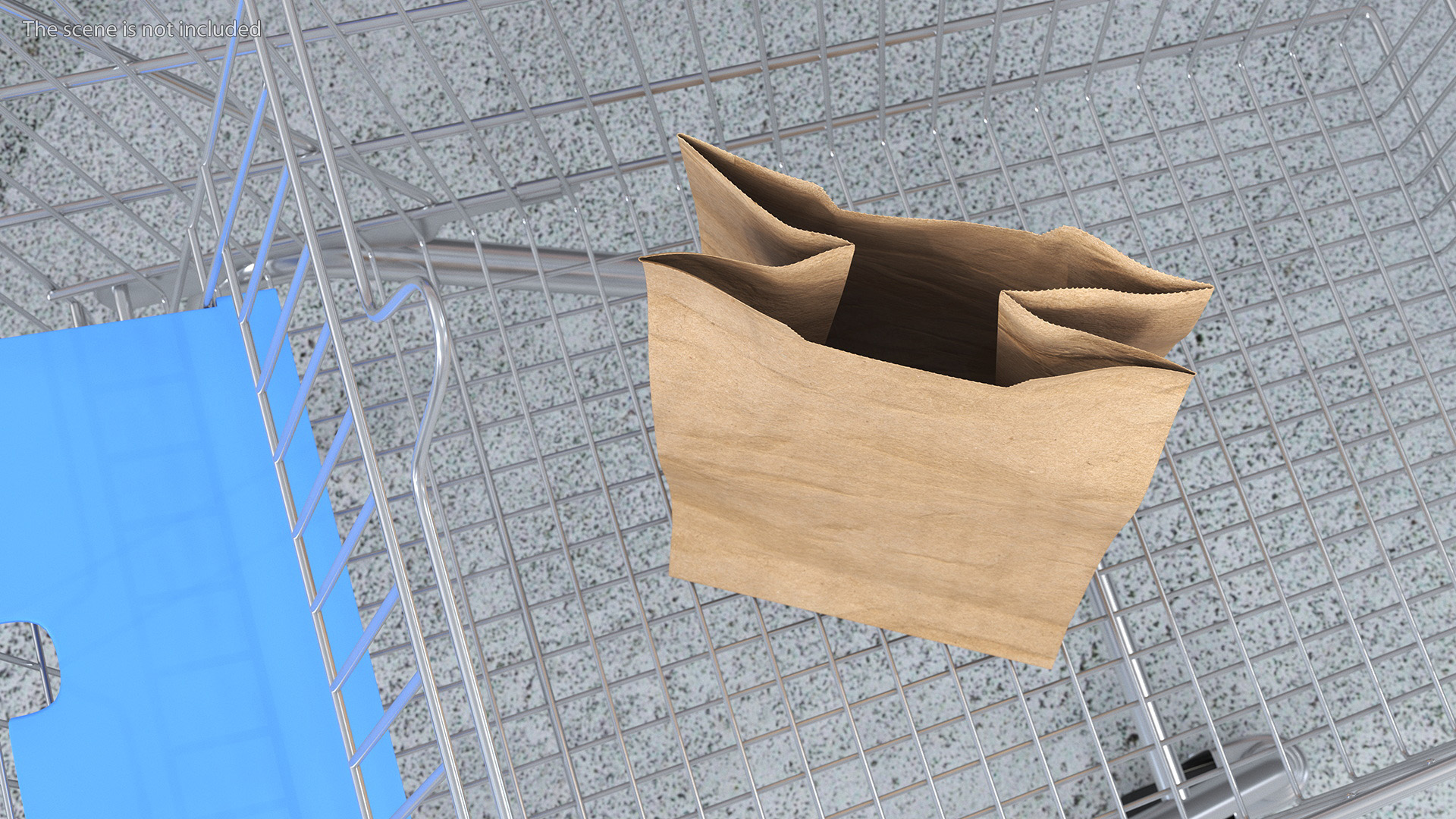 Paper Grocery Bag 3D