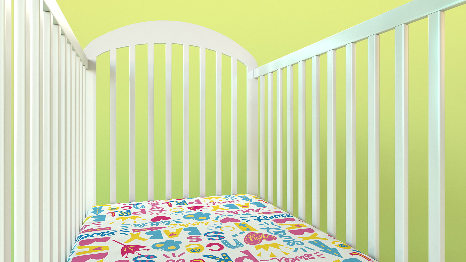 3D Newborn Baby Bed