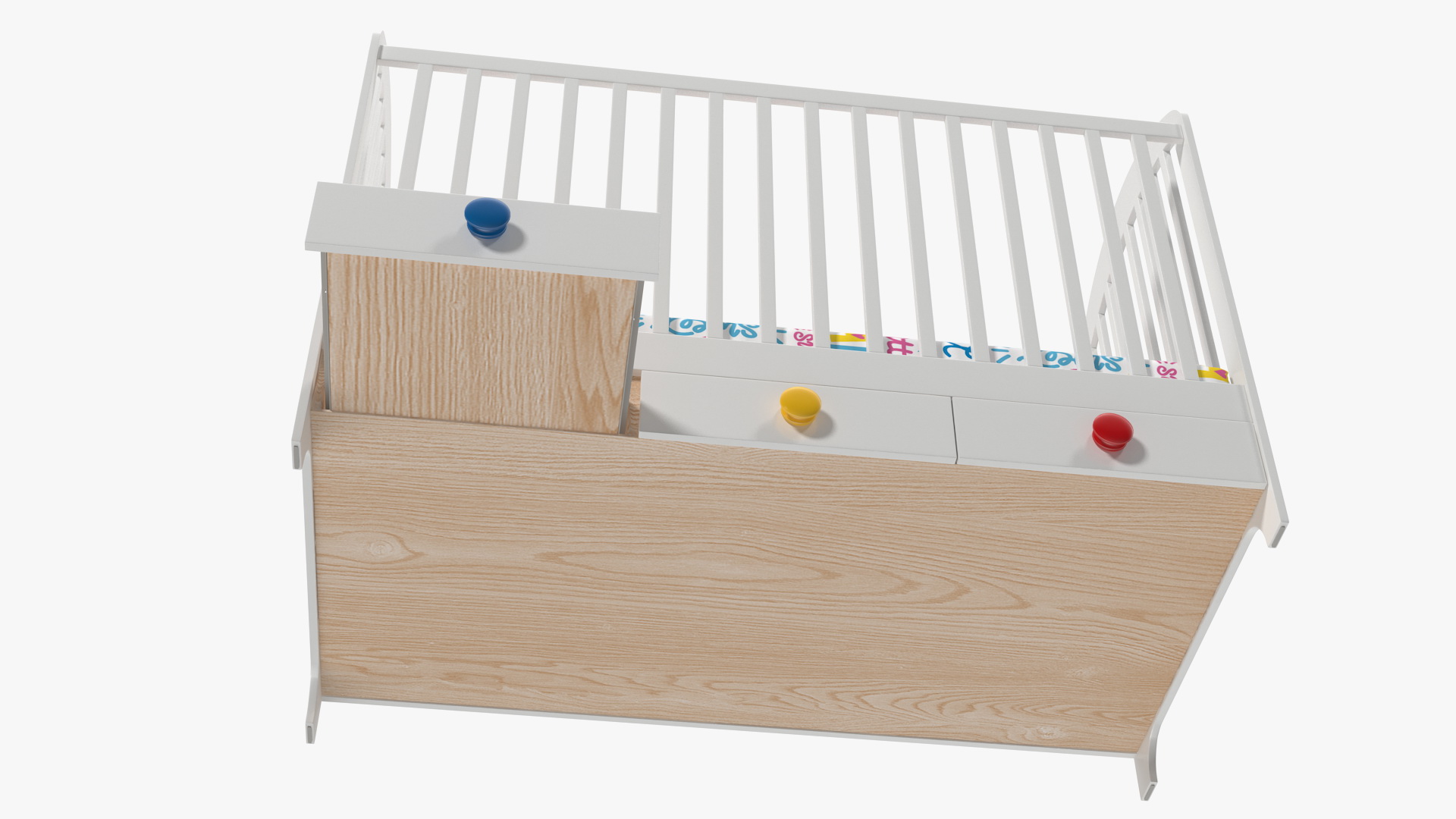 3D Newborn Baby Bed