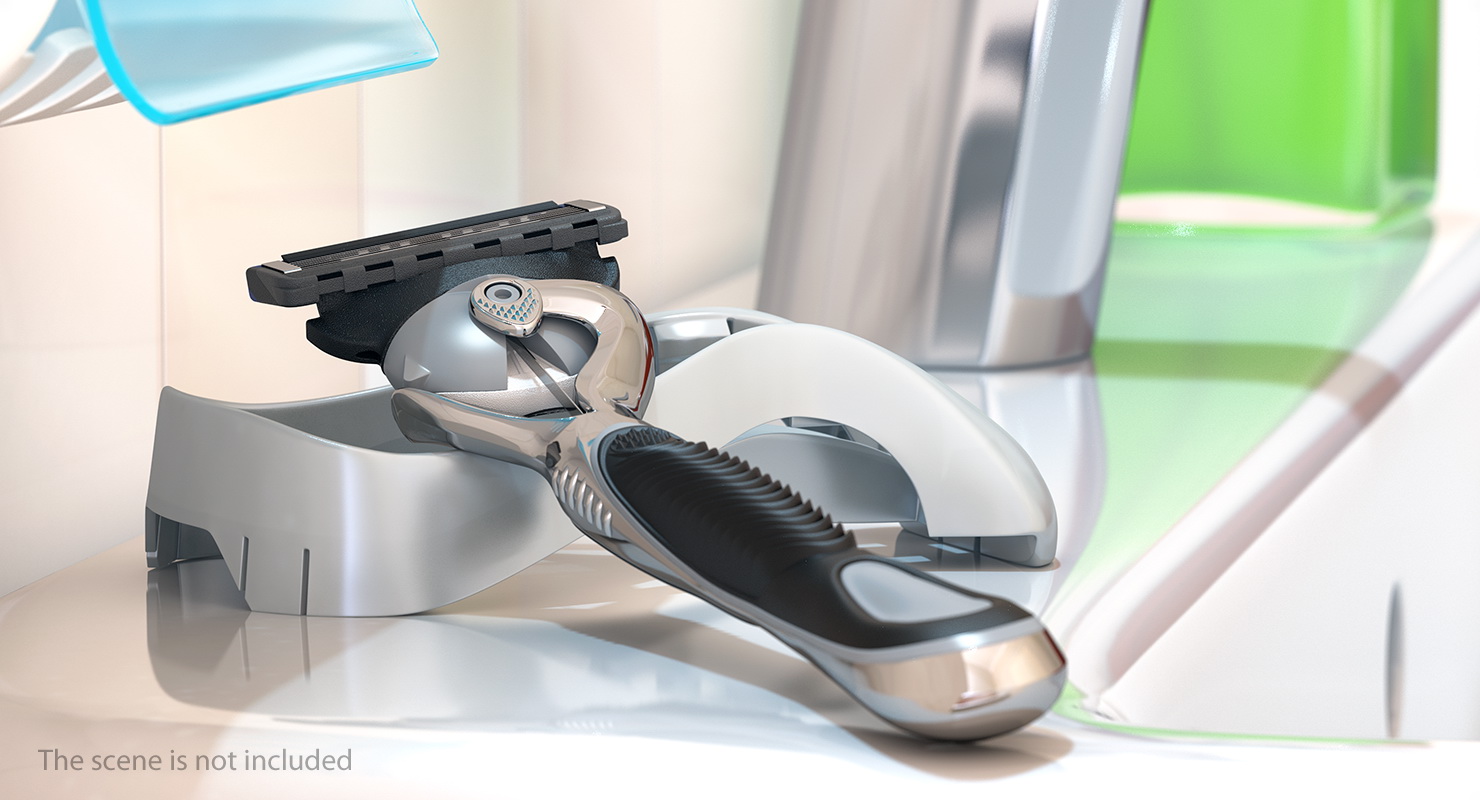 3D Shaving Razor model