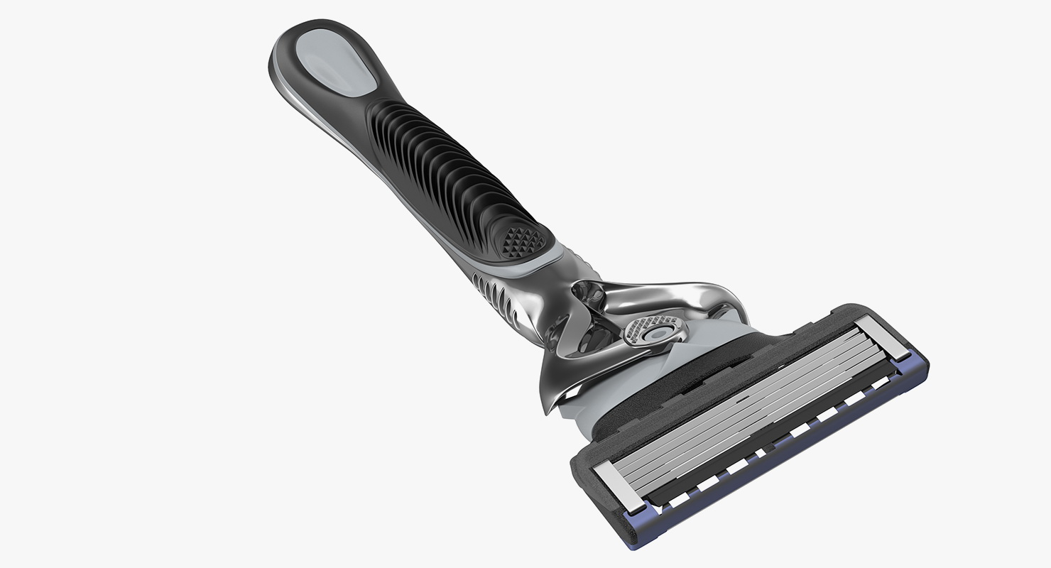 3D Shaving Razor model