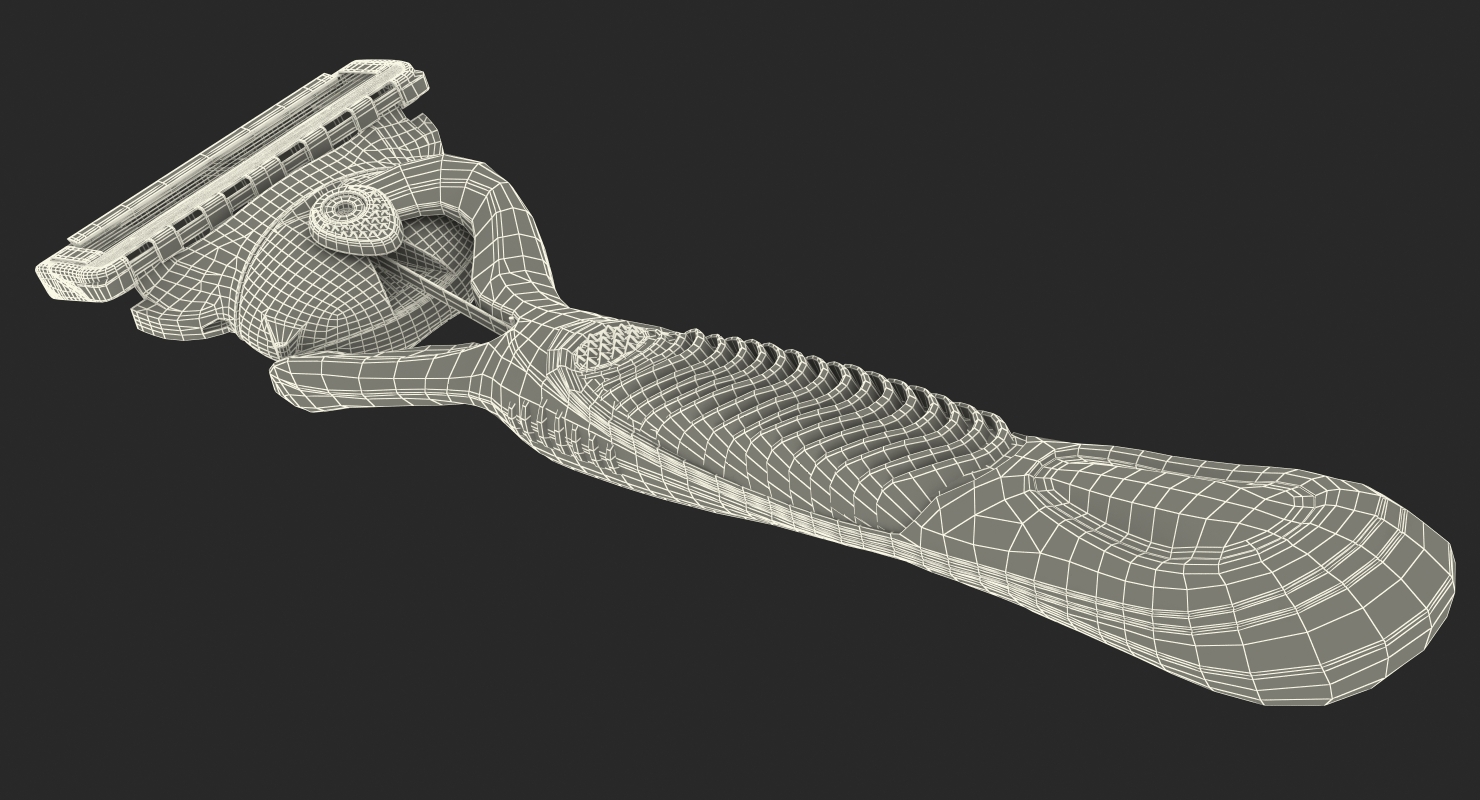 3D Shaving Razor model