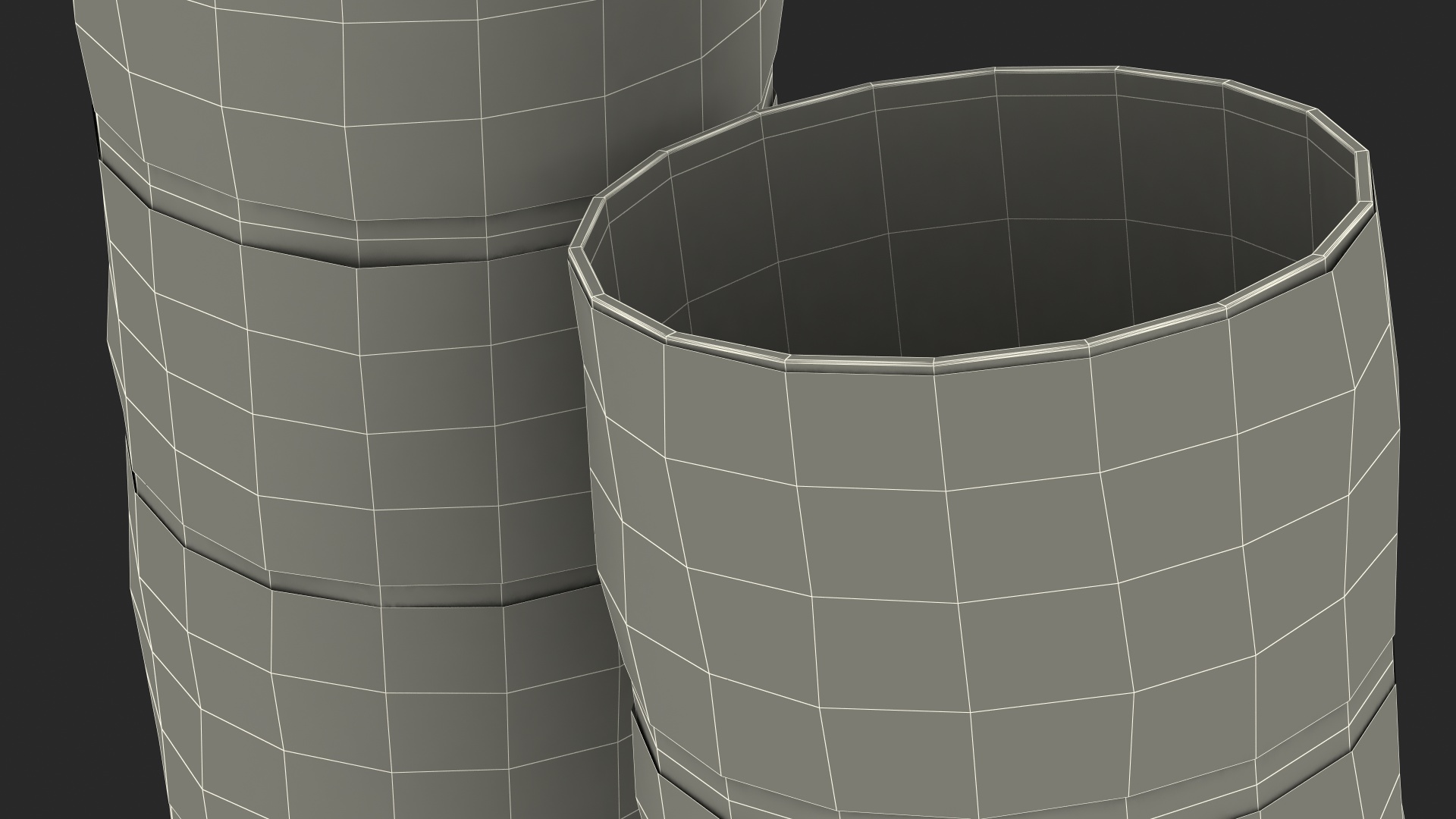 Empty Toilet Paper Tubes 3D model