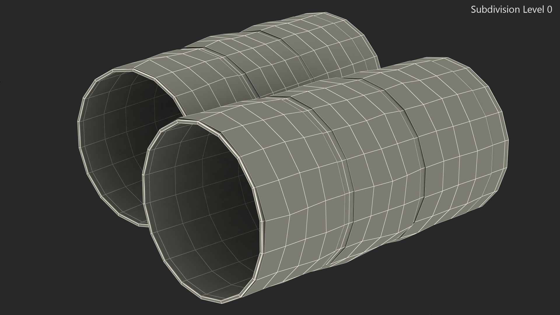 Empty Toilet Paper Tubes 3D model