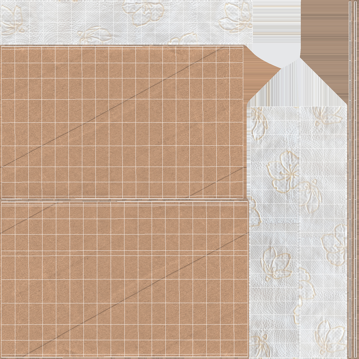 Empty Toilet Paper Tubes 3D model