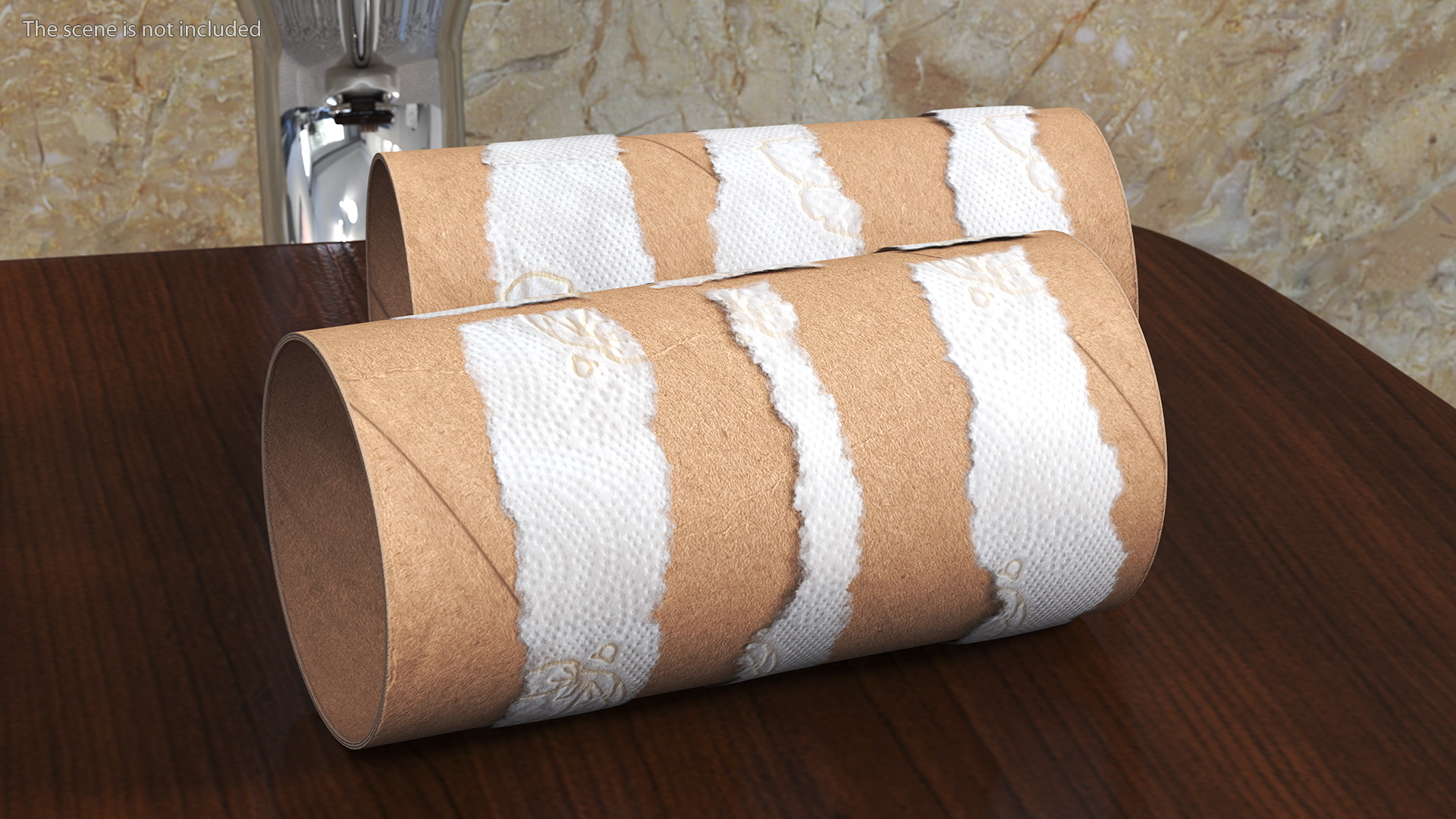 Empty Toilet Paper Tubes 3D model