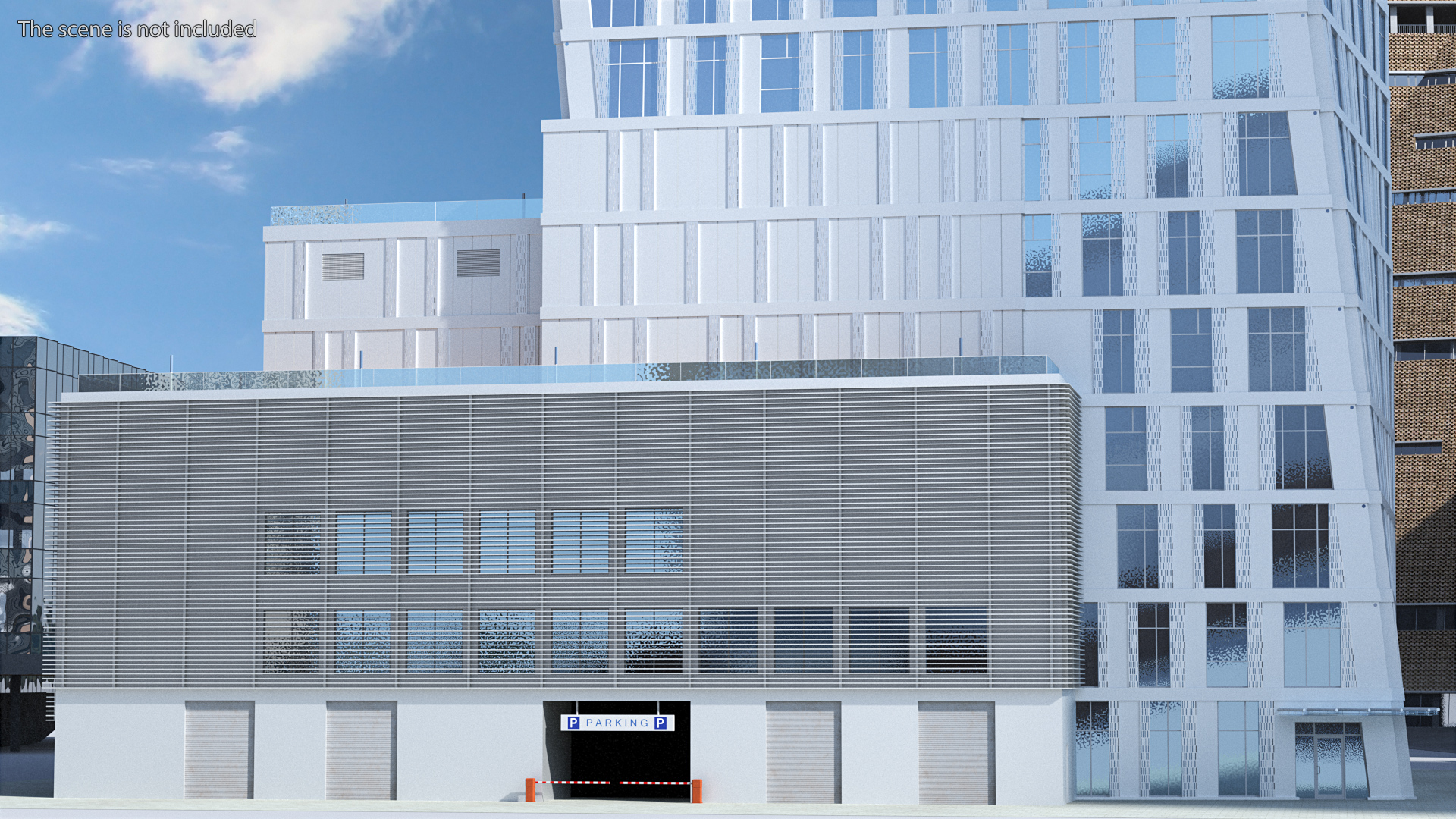 3D Twisted Skyscraper model
