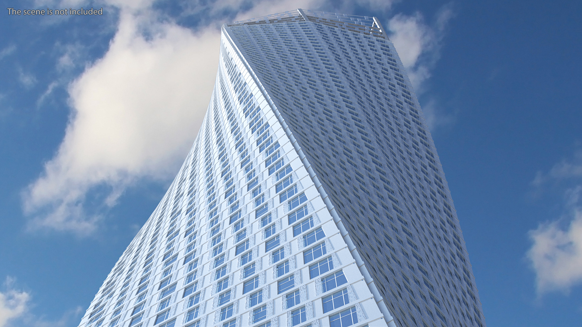 3D Twisted Skyscraper model