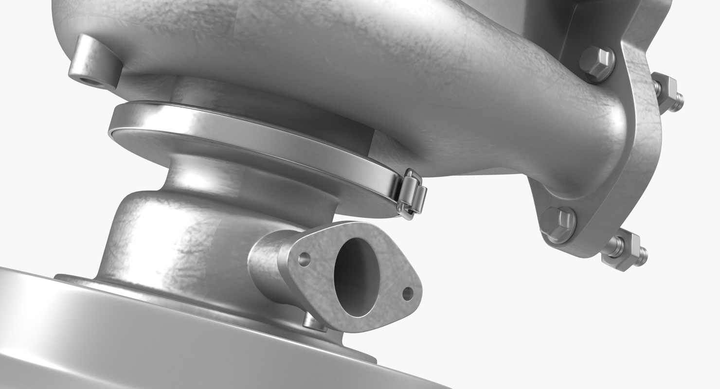 3D model Car Turbo Turbine Turbocharger