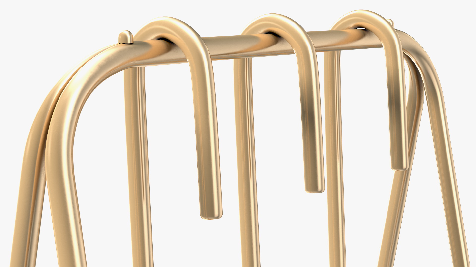 3D Port Fireplace Tools Brass