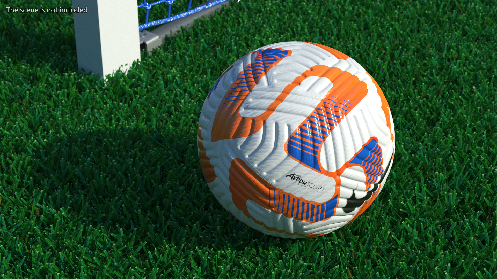 3D model Nike Premier League 2022-23 Flight Official Match Ball in Package