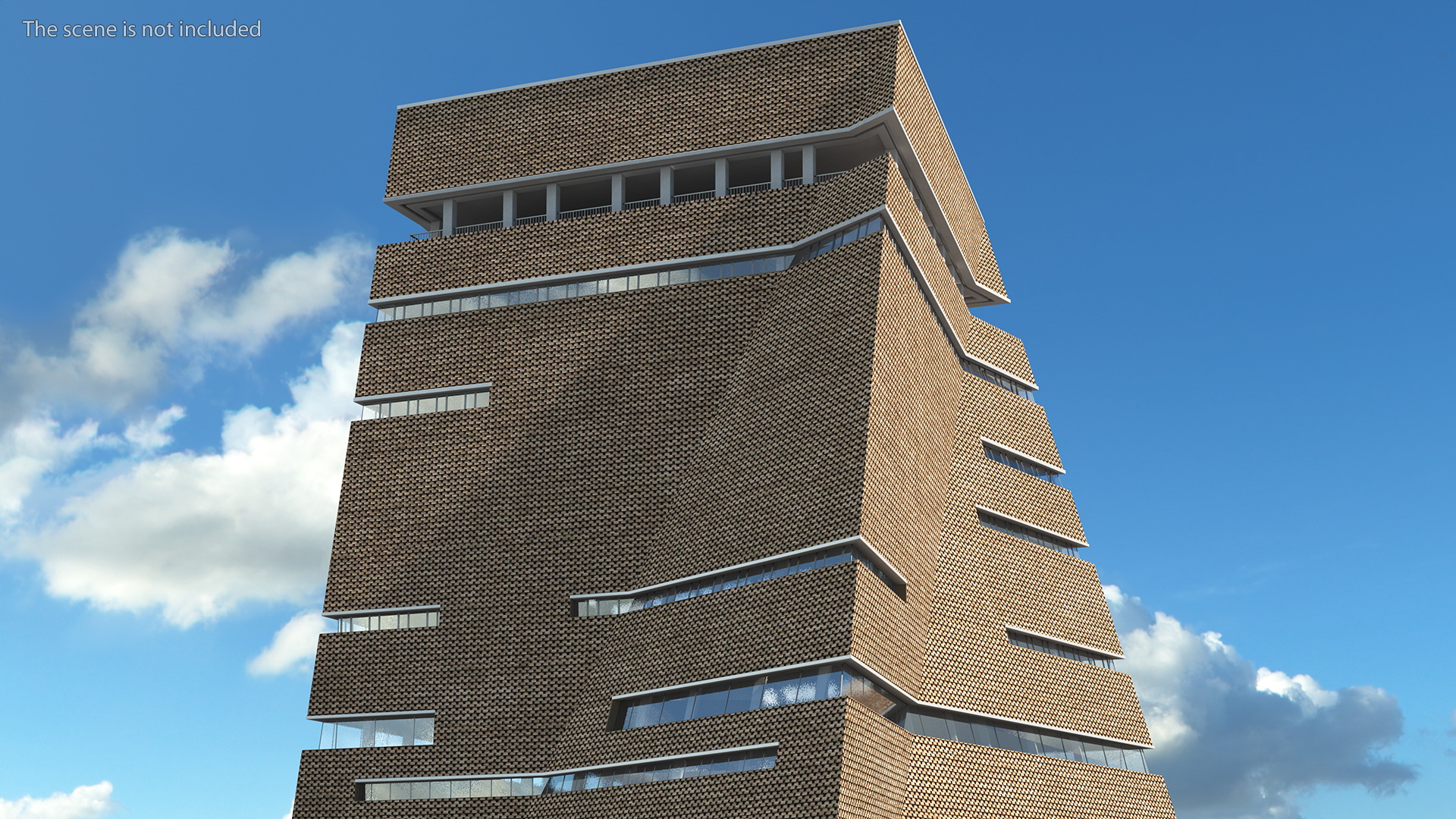 Tate Modern Switch House 3D model
