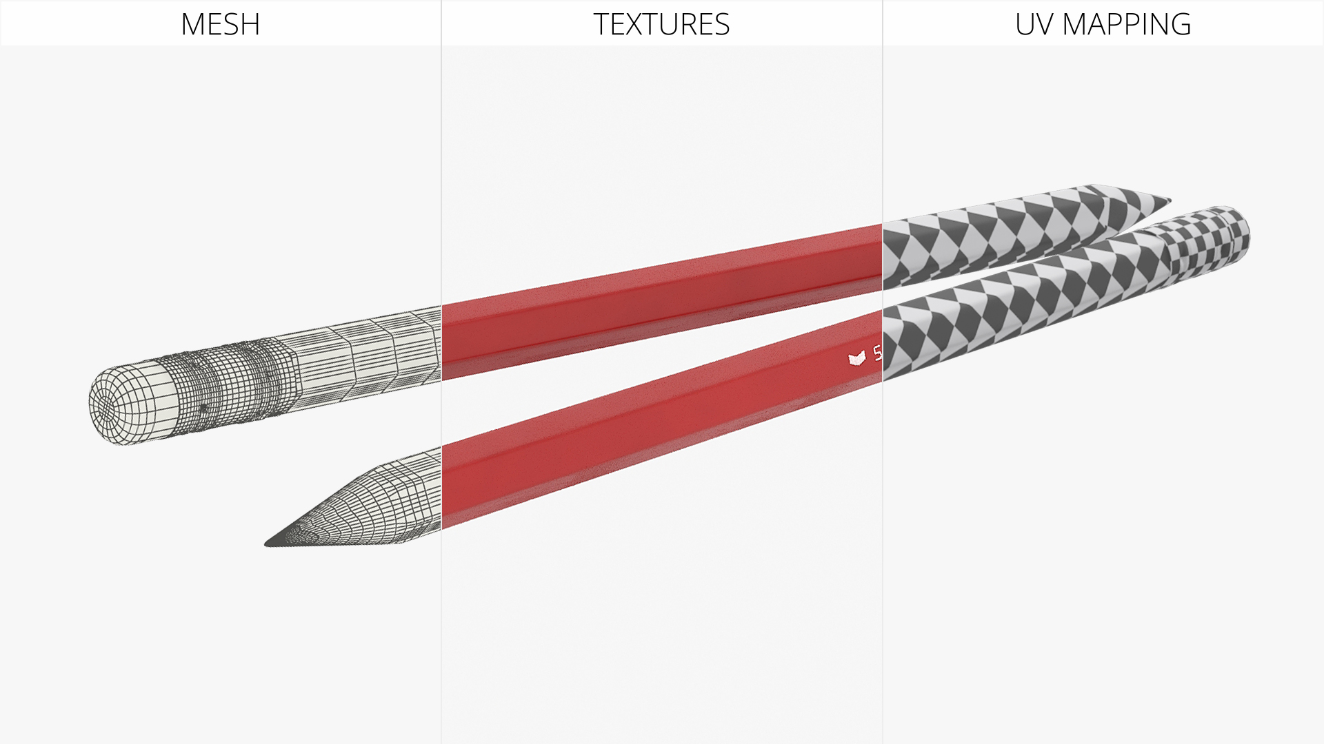 Sanford HB Graphite Pencils with Erasers Red - view 6