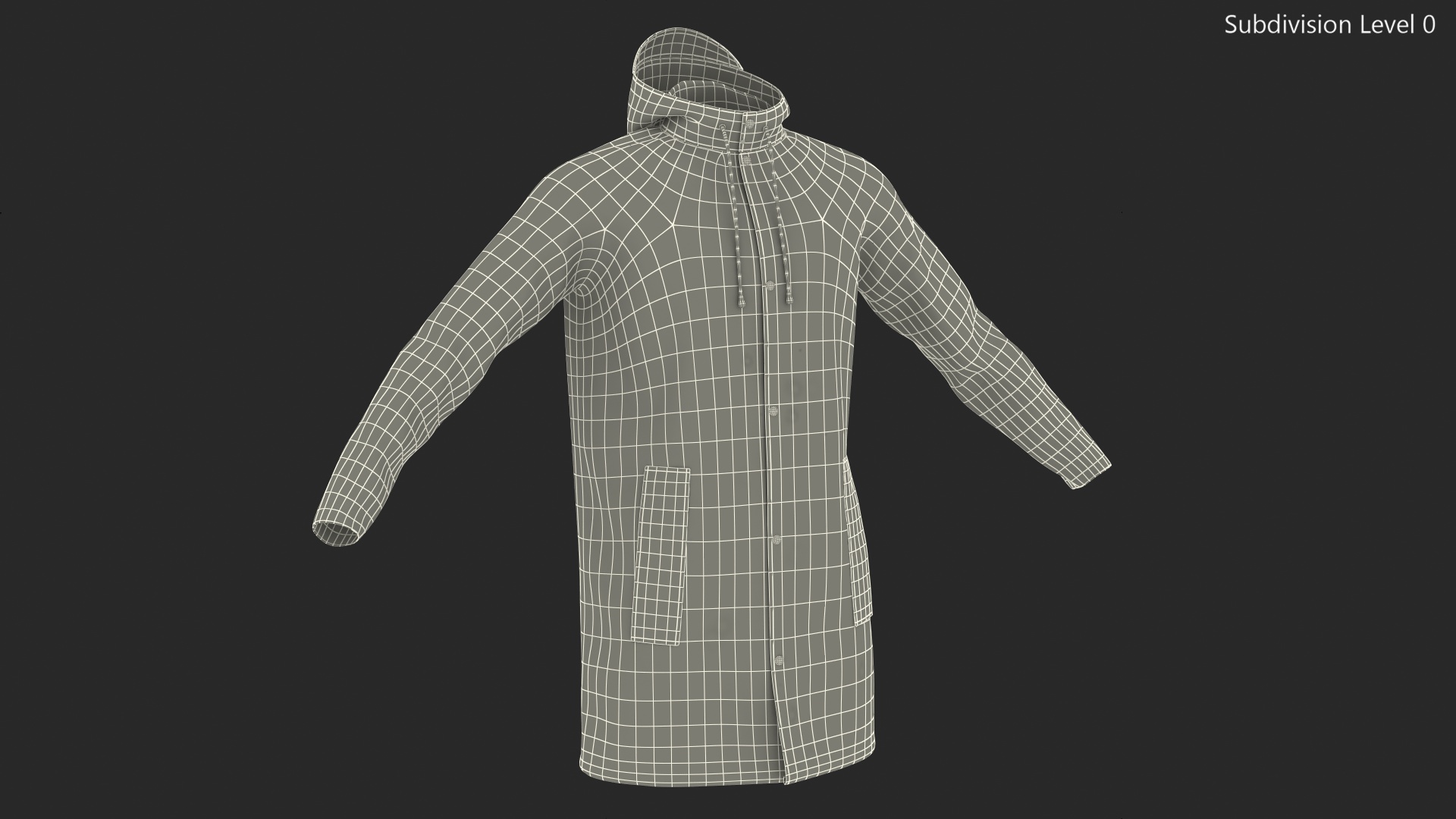 Waterproof Outdoor Raincoat 3D