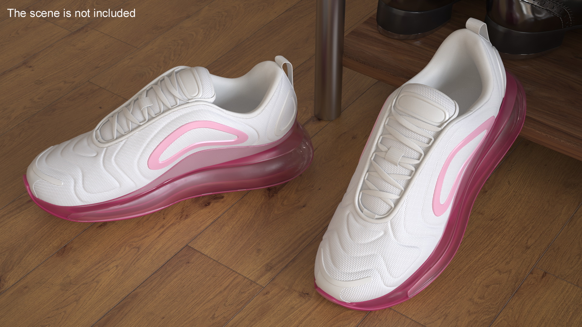 Sport Sneakers Pink Rise 3D model