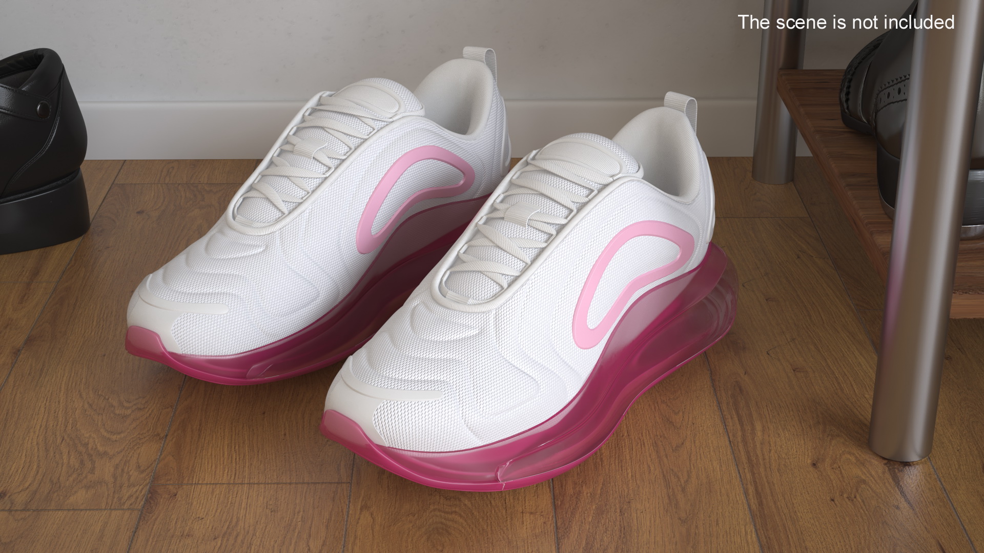 Sport Sneakers Pink Rise 3D model