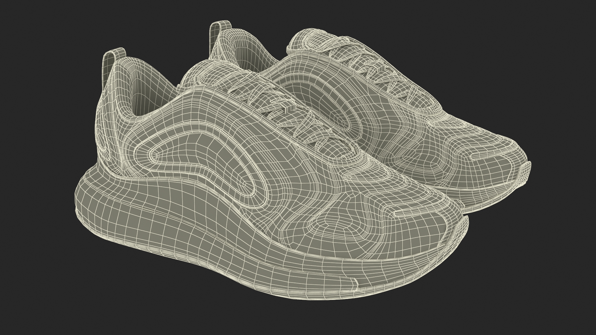Sport Sneakers Pink Rise 3D model