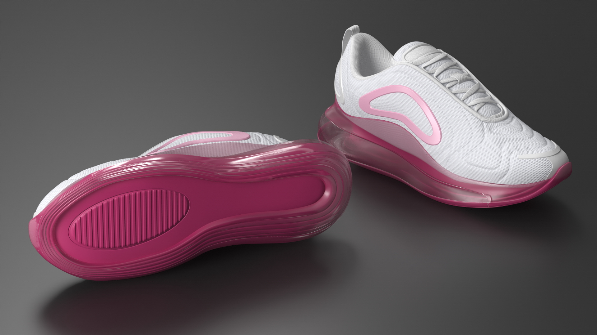 Sport Sneakers Pink Rise 3D model