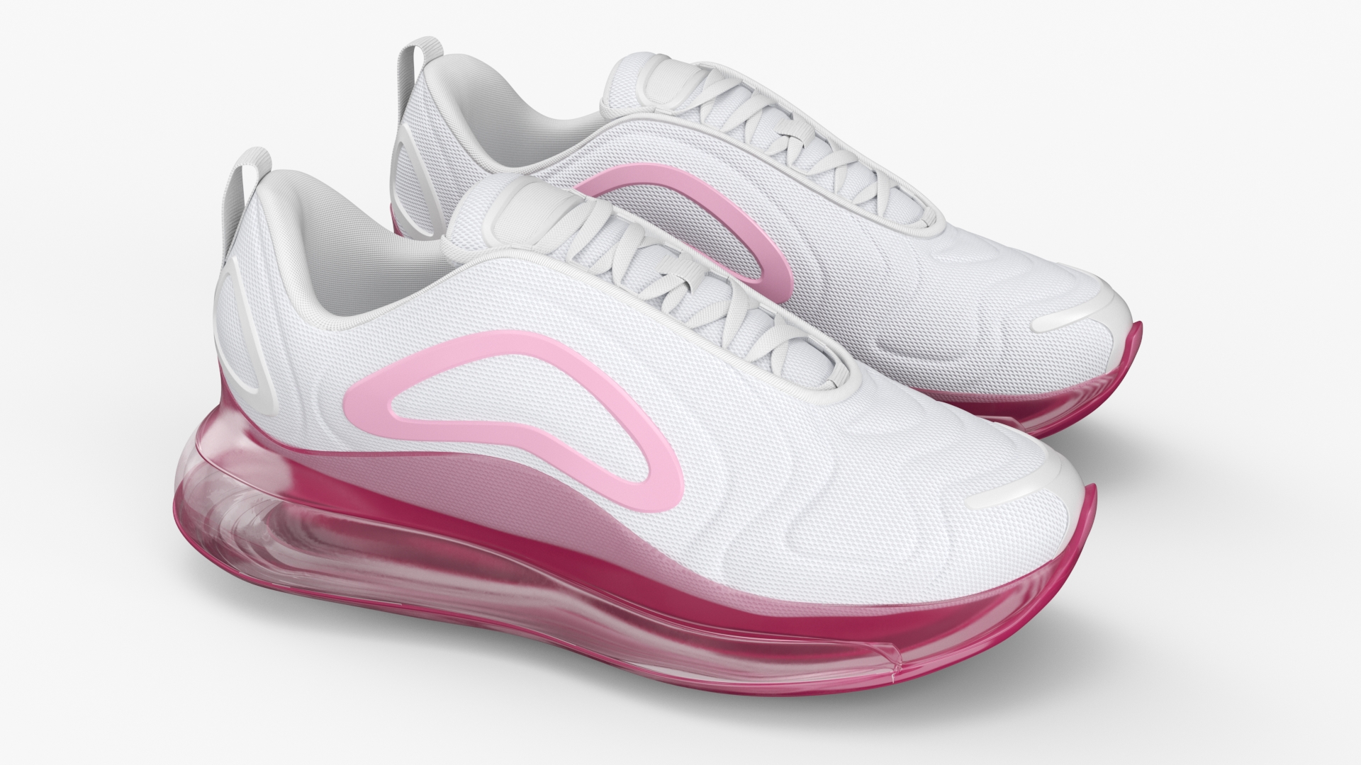 Sport Sneakers Pink Rise 3D model