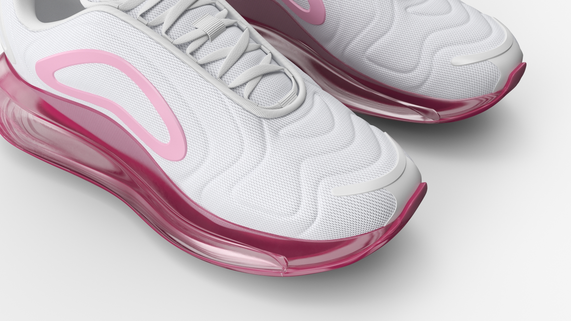 Sport Sneakers Pink Rise 3D model