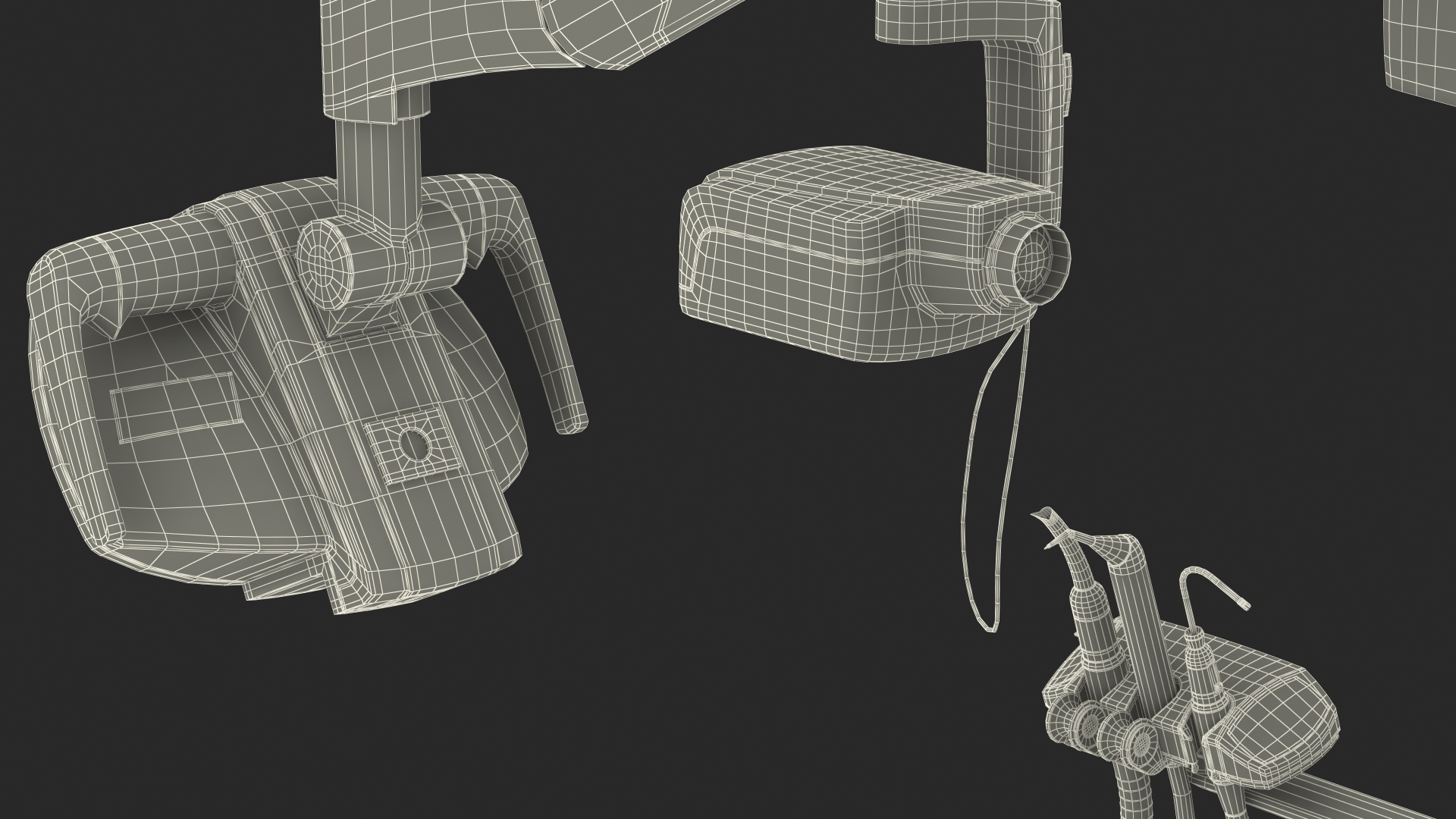 3D Modern Dental Unit model
