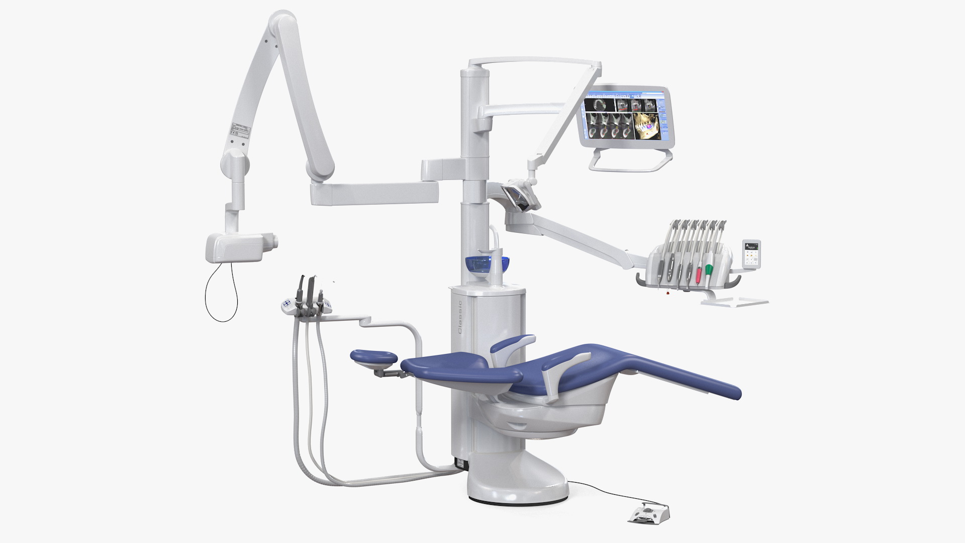 3D Modern Dental Unit model
