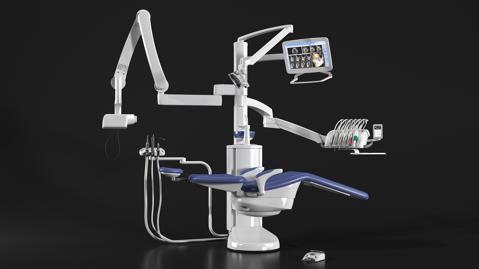 3D Modern Dental Unit model