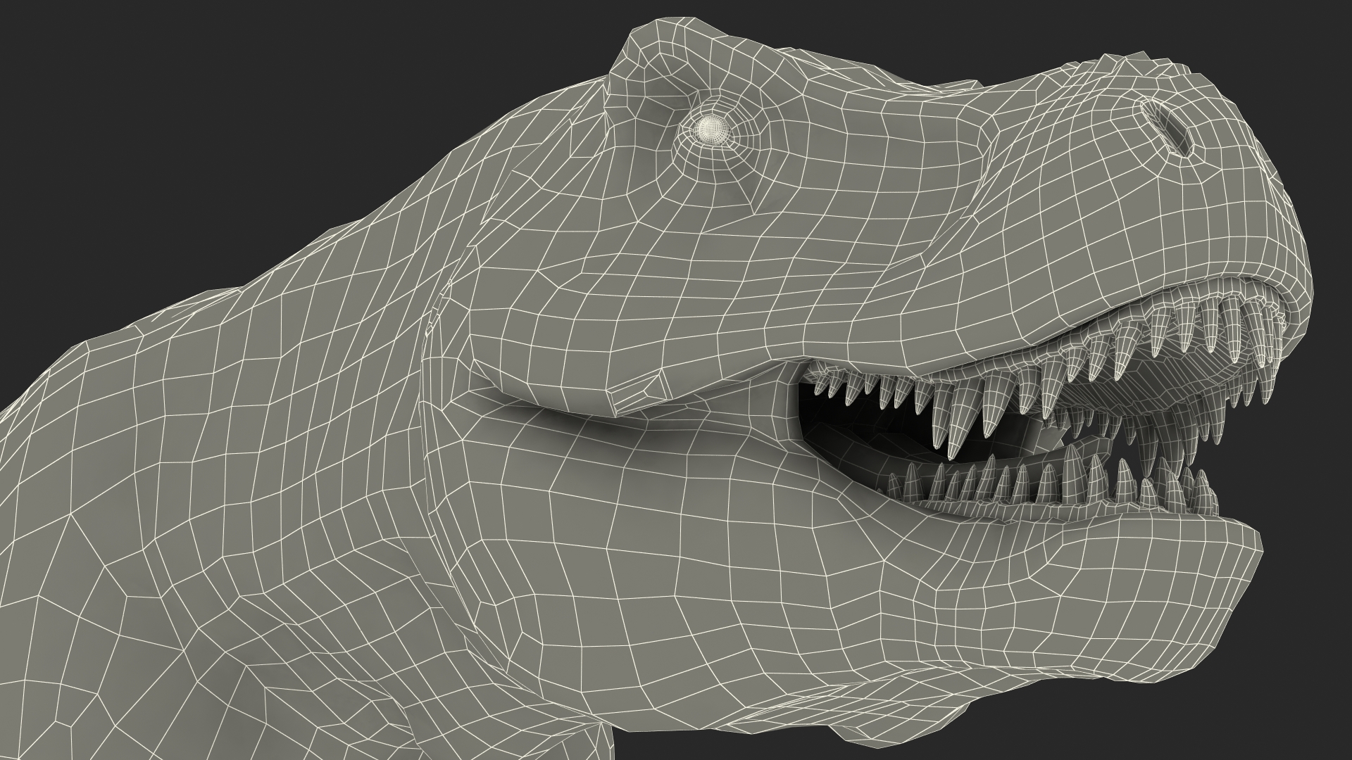 3D Animated Tyrannosaurus Rex Walking Rigged