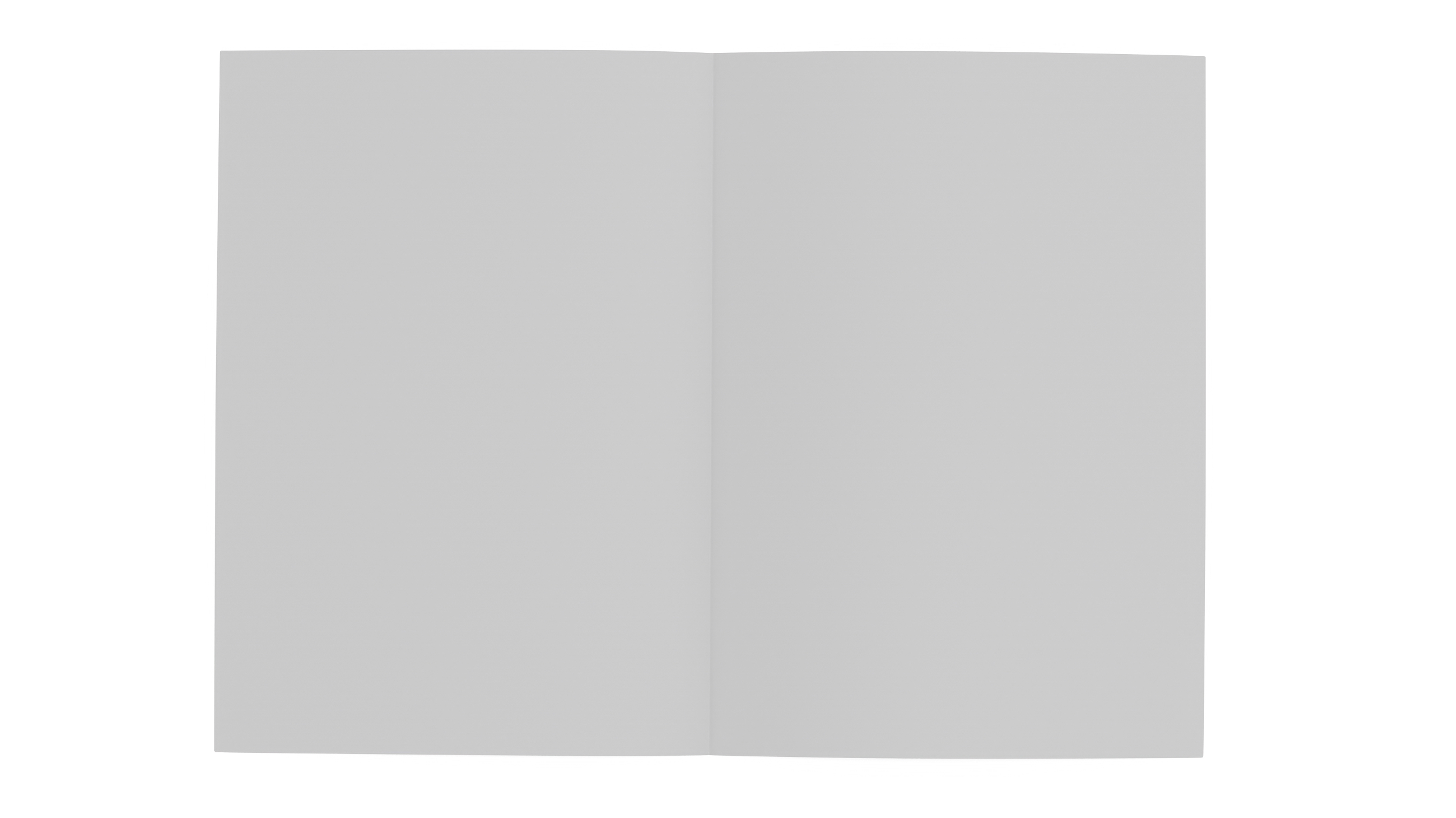 White Paper Sheet Folded 3D model