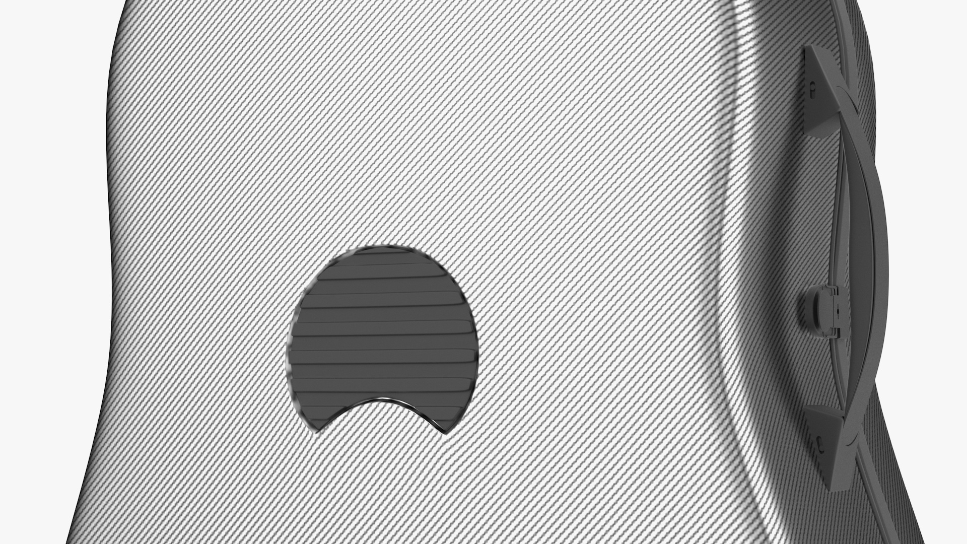 Carbon Classic Cello Case Closed 3D