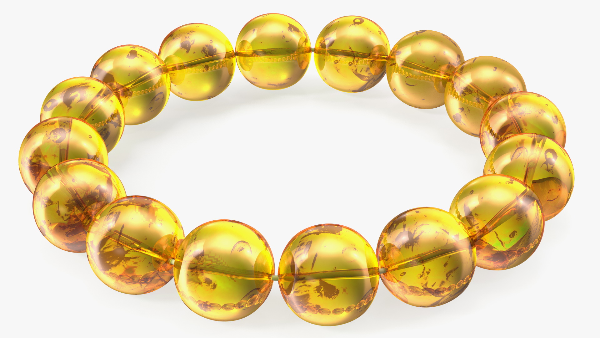 Amber Bracelet 3D model