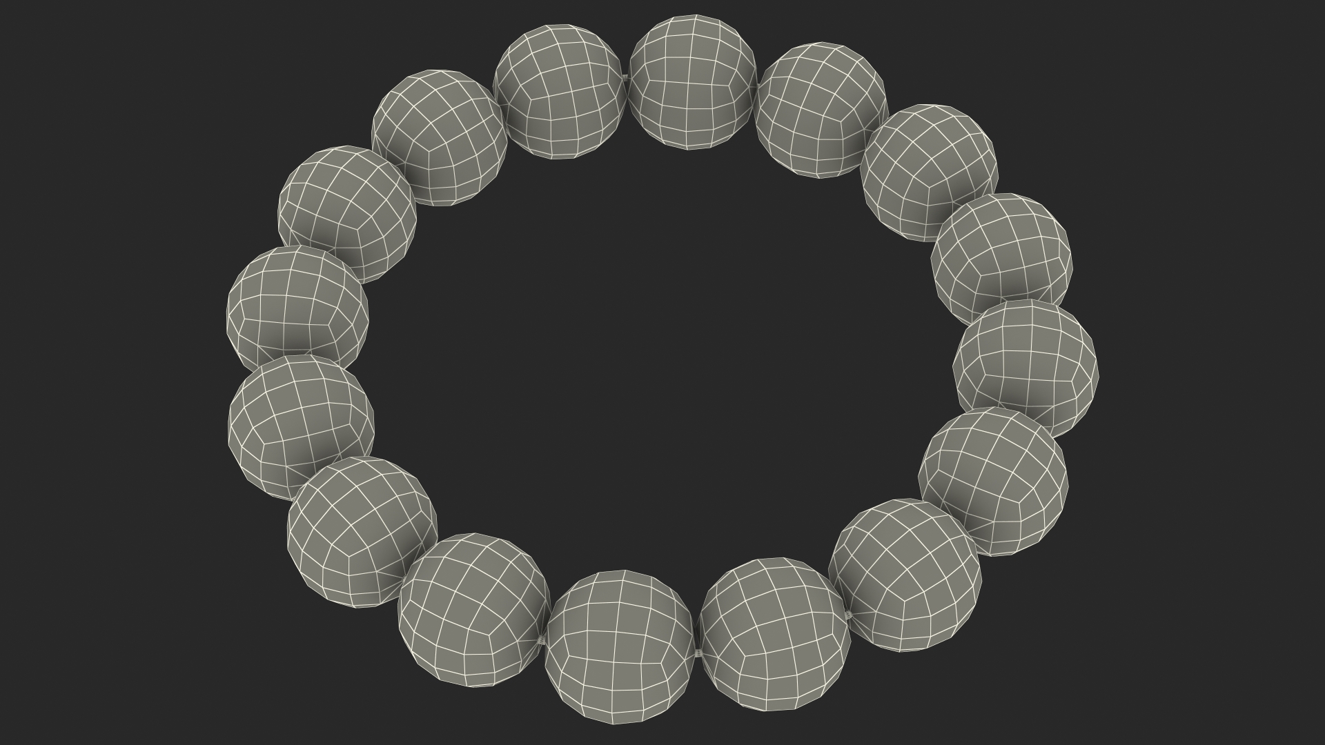 Amber Bracelet 3D model