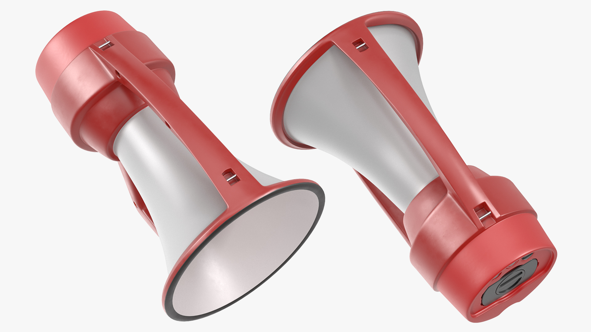 3D Electric Handheld Waterproof Megaphone model