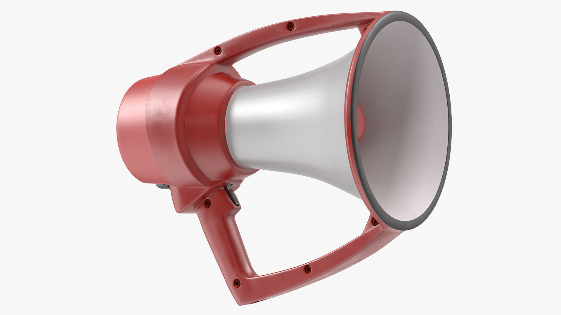 3D Electric Handheld Waterproof Megaphone model