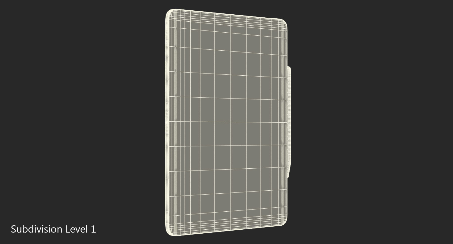 3D Apple iPad Pro with Pencil