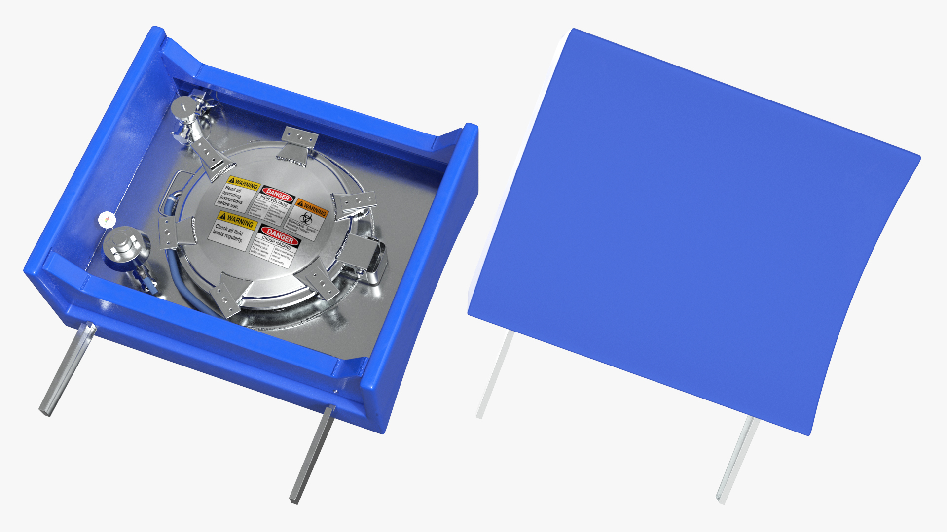Tank Trailer Manway Box Module, view 5