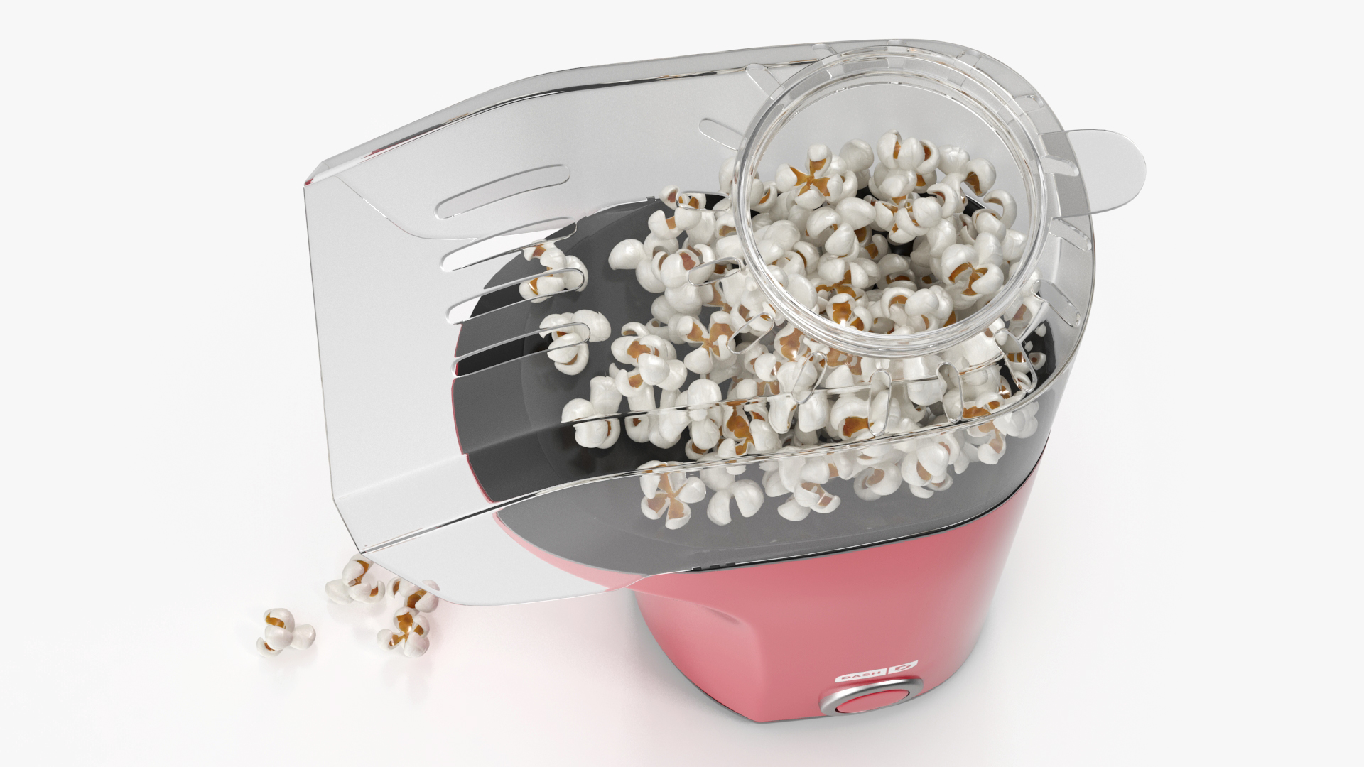 3D model Popcorn Maker Machine Dash Red