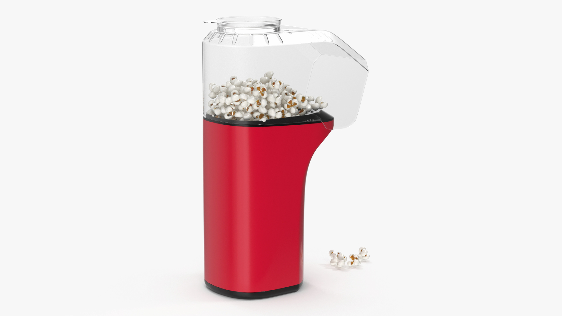 3D model Popcorn Maker Machine Dash Red