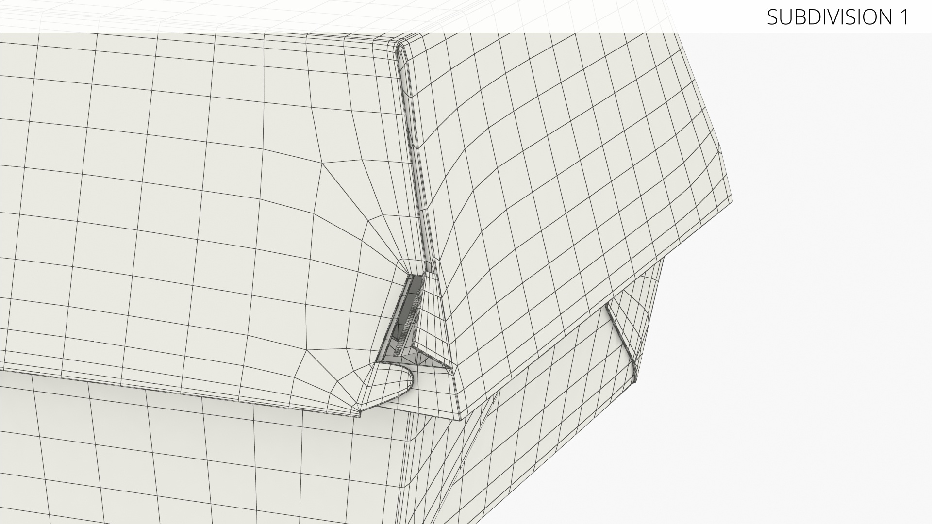 Burger Clamshell Box White - view 6